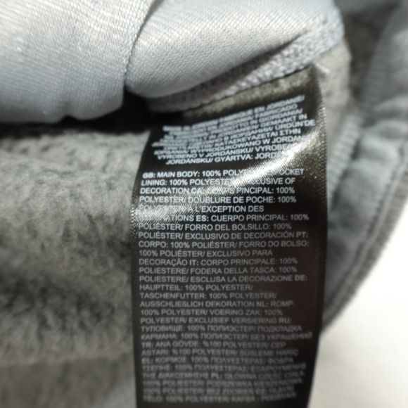 The North Face Vest Size Medium Gray Sweater Fleece Full Zip Gorpcore Logos NEW - Picture 10 of 13